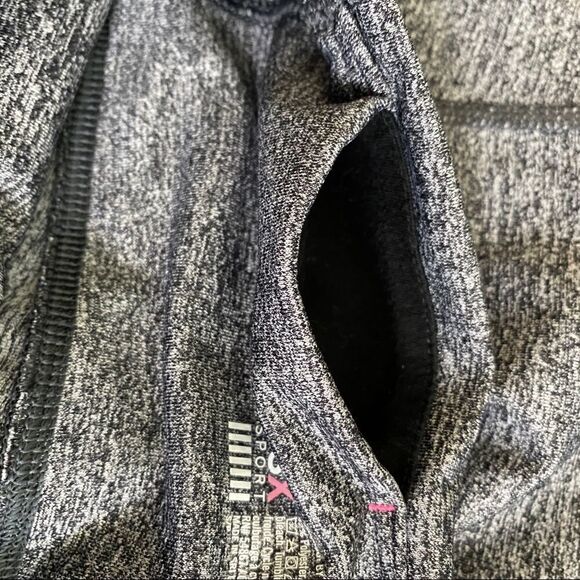 Women's Victoria's Secret VSX  Capri Knockout Heathered Gray Size S/P - Picture 4 of 6